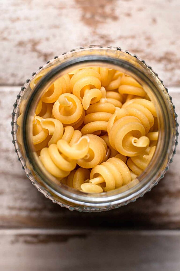 One Pot Creamy Zucchini Mushroom Pasta