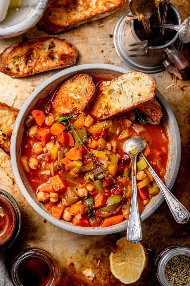 Panera Copycat Hearty 10 Vegetable Soup Thank You Berry Much