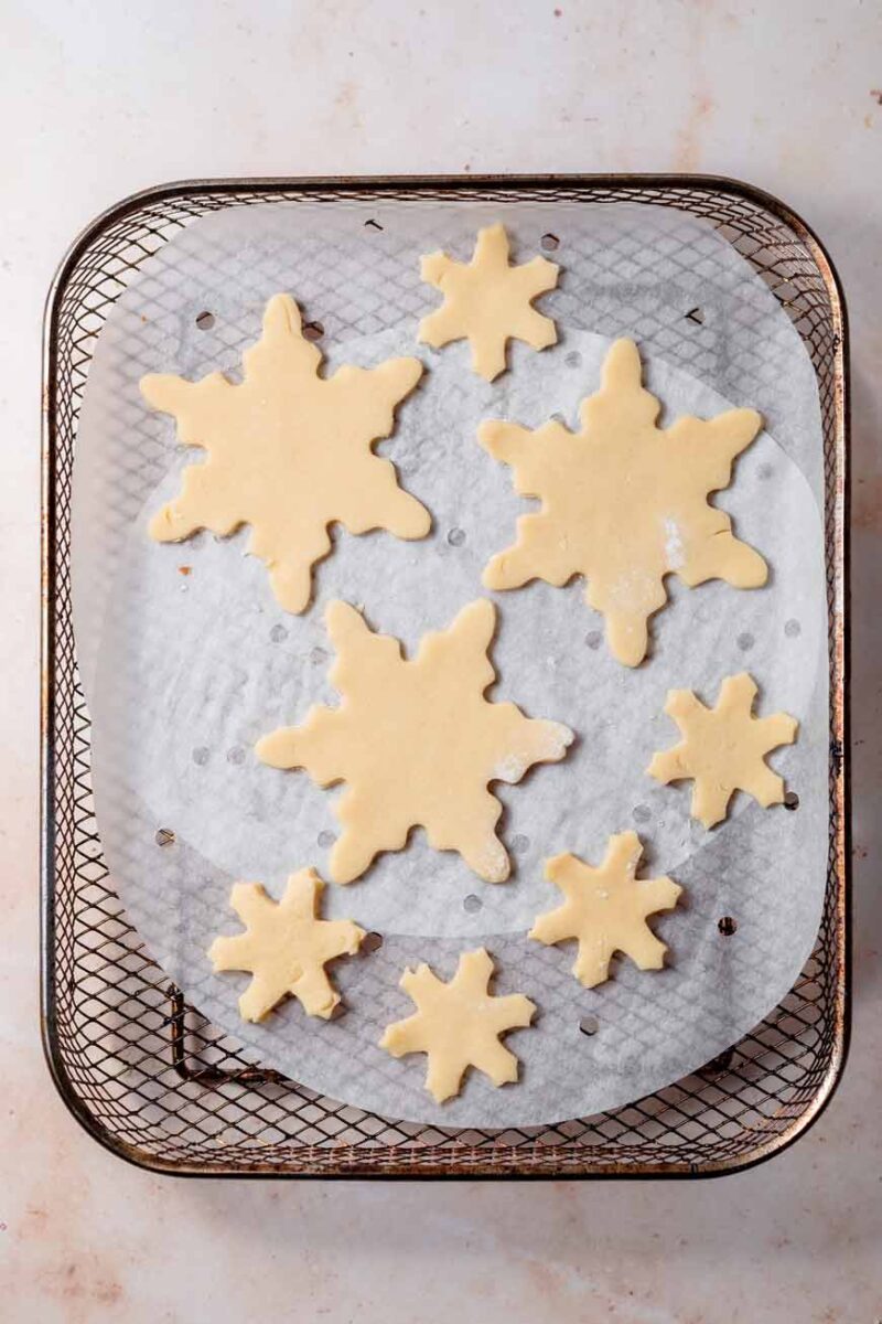 Air Fryer Sugar Cookies with Simple Icing Thank You Berry Much