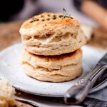 flaky homemade biscuits without baking powder.