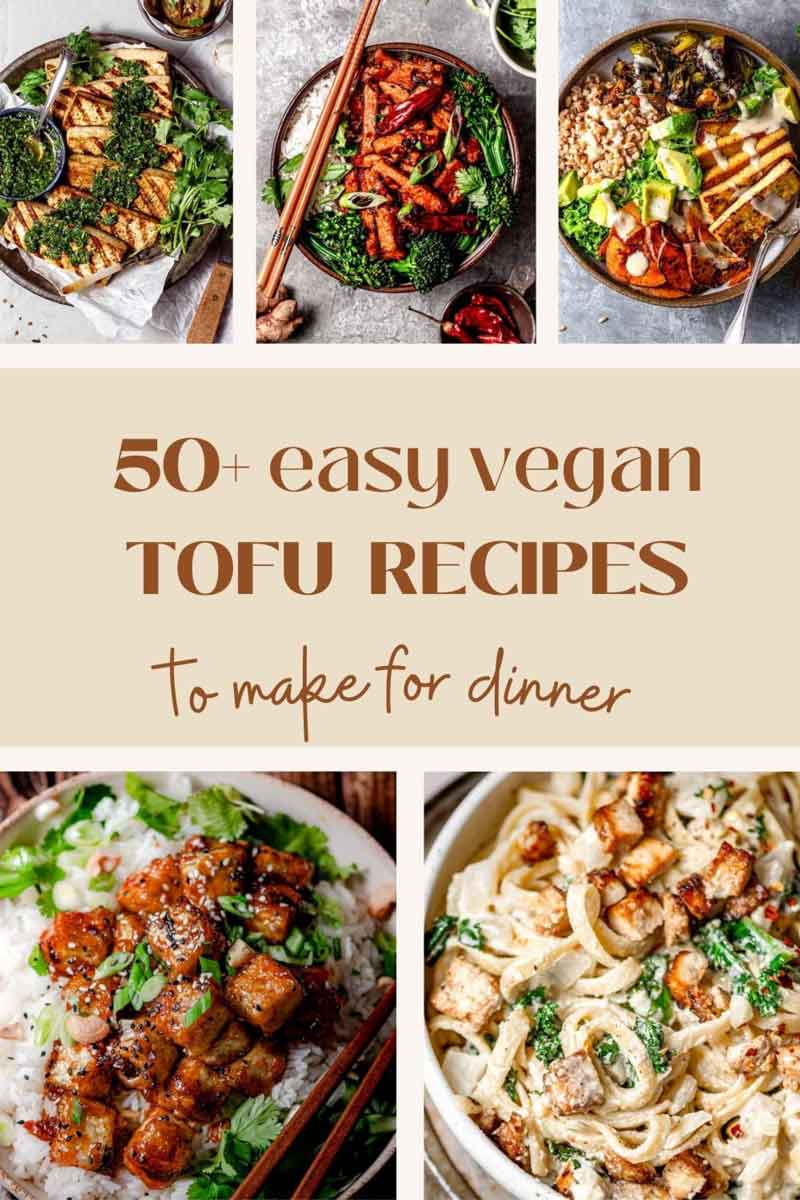 vegan tofu recipes.