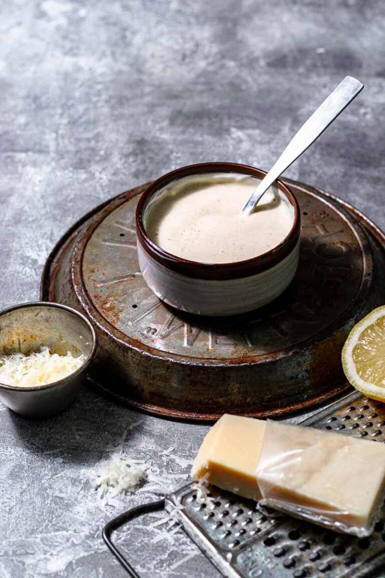 Easy Caesar Salad Dressing without Anchovies or Egg