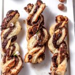 chocolate puff pastry twists.