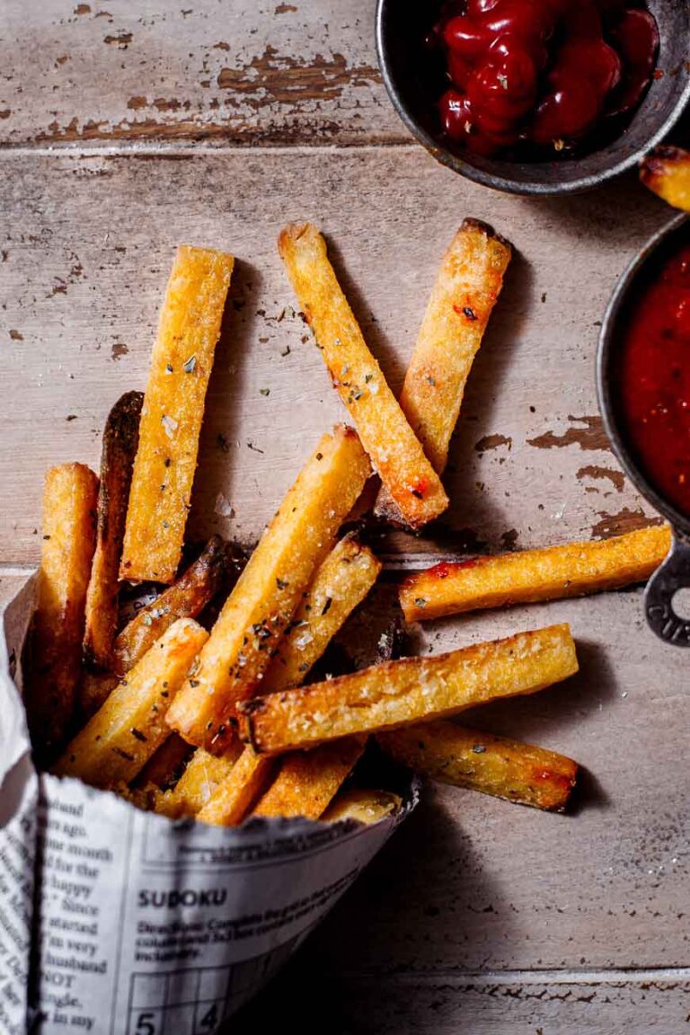 Crispy Fried Polenta Oven or Air Fryer Polenta Frita