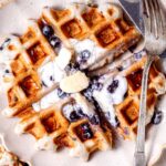 blueberry muffin mix waffles.