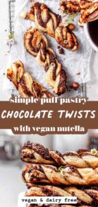 Simple Chocolate Puff Pastry Twists