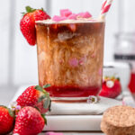 strawberry latte recipe.