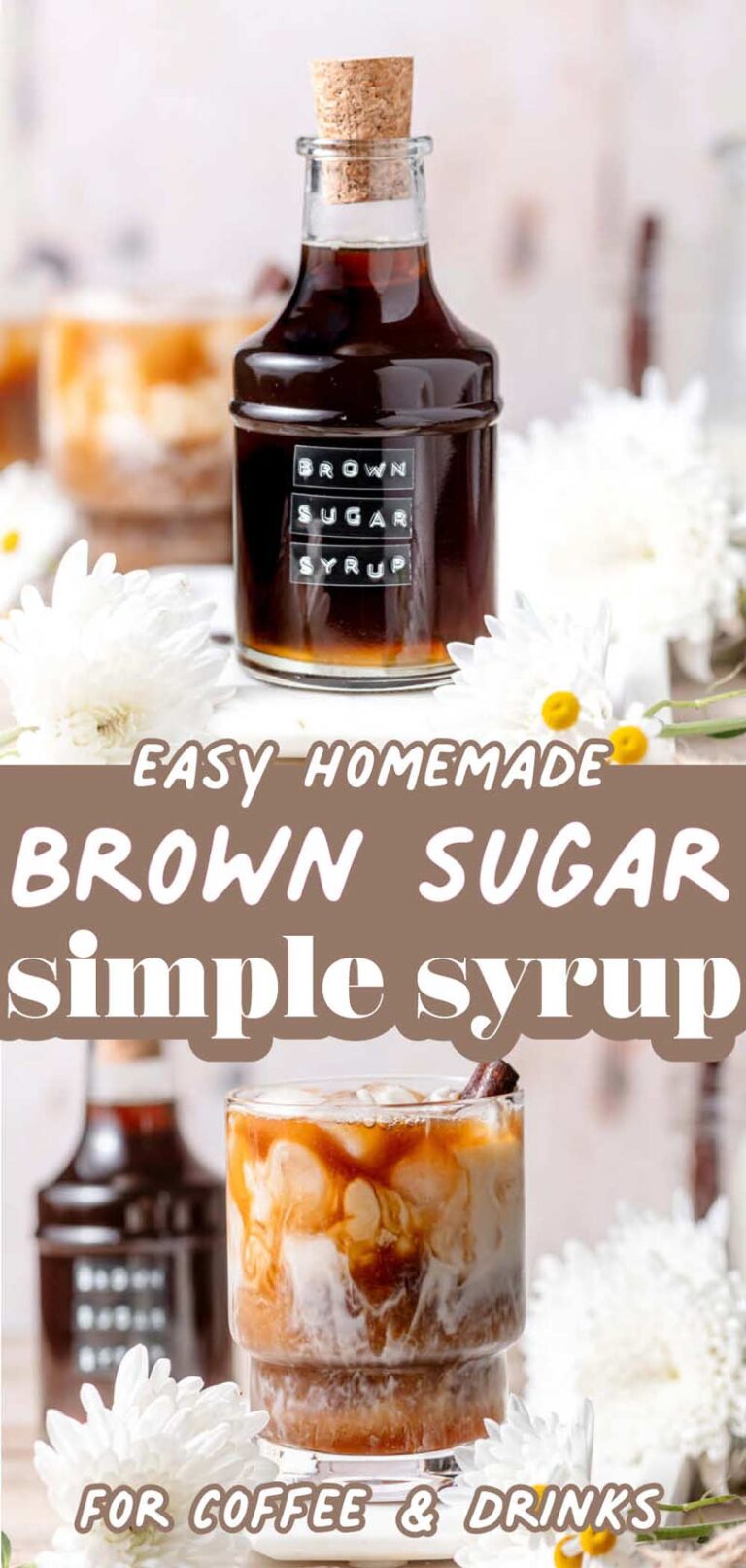 Brown Sugar Simple Syrup for Coffee {Starbucks Inspired}