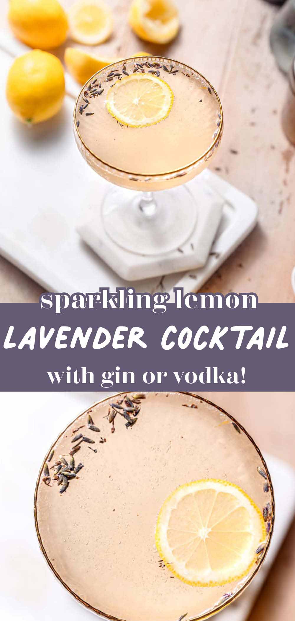 Lavender Gin Cocktail (Tom Collins)