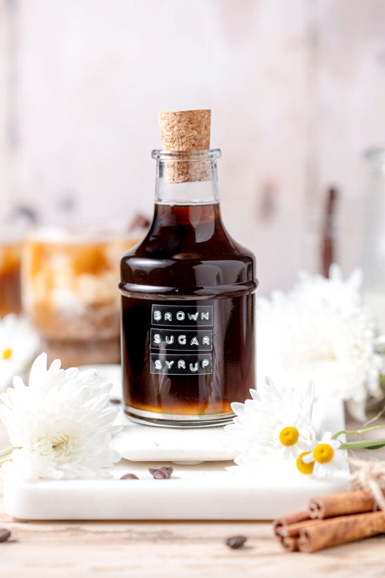 Brown Sugar Simple Syrup for Coffee {Starbucks Inspired}