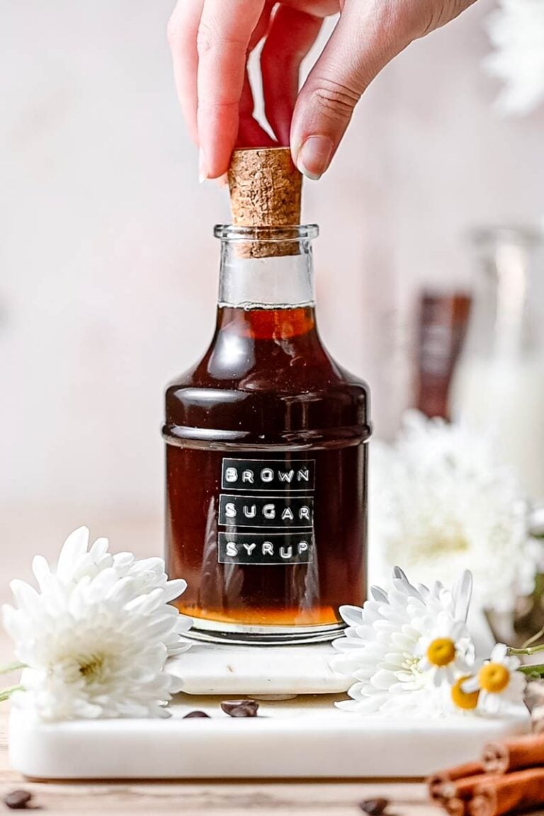 Brown Sugar Simple Syrup for Coffee {Starbucks Inspired}