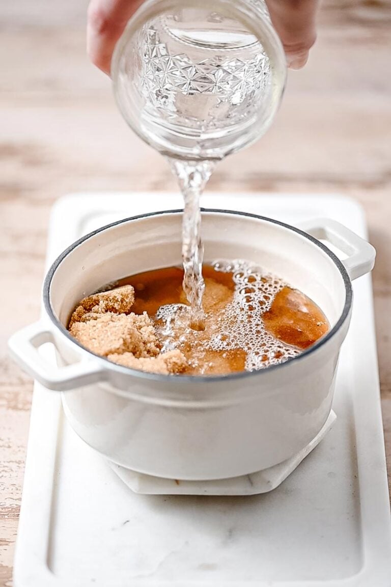 Brown Sugar Simple Syrup for Coffee {Starbucks Inspired}