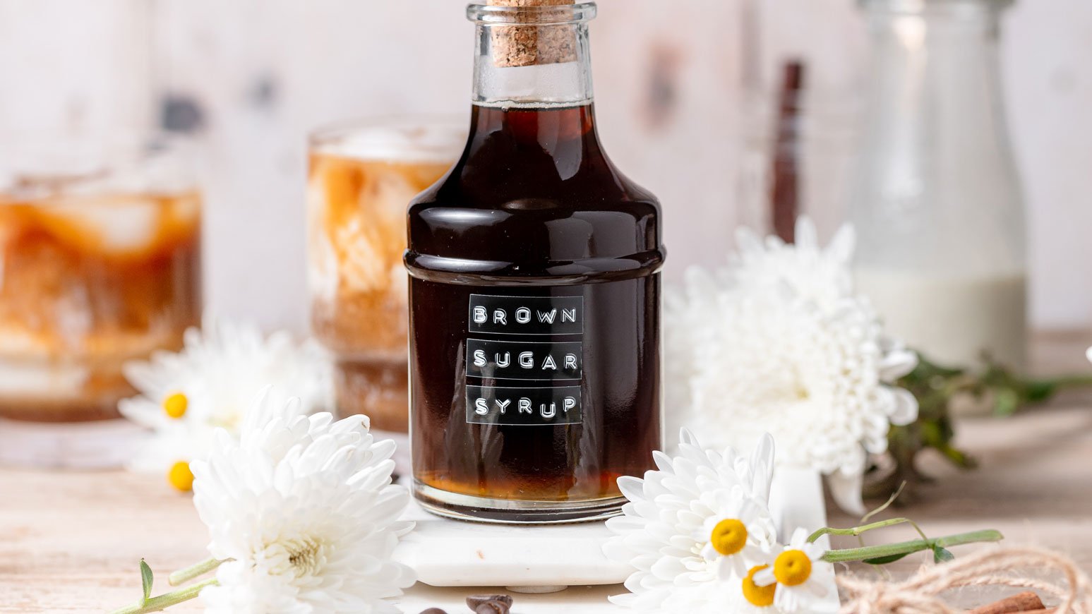 Brown Sugar Simple Syrup for Coffee {Starbucks Inspired}