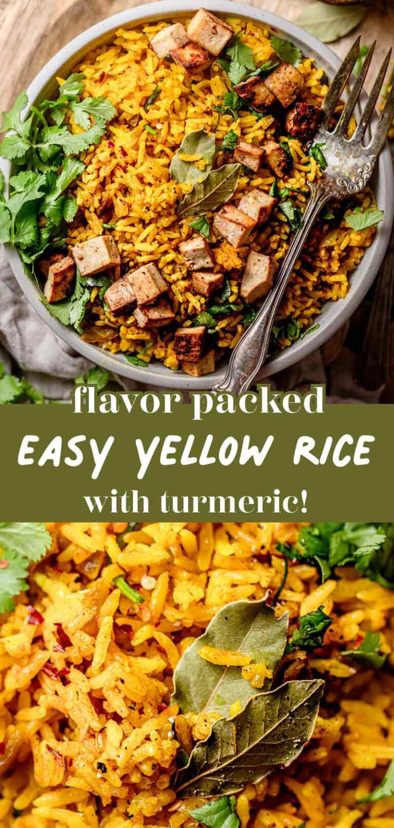 Easy Seasoned Yellow Jasmine Rice