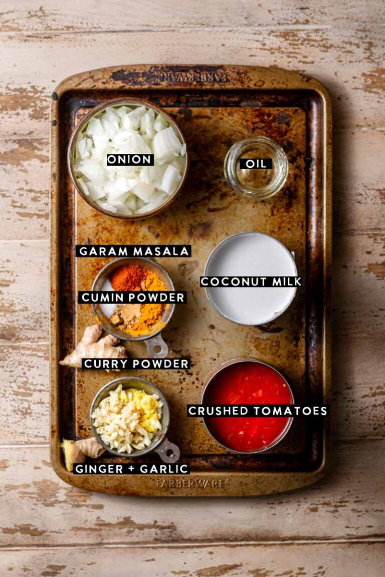 Easy Curry Sauce with Coconut Milk