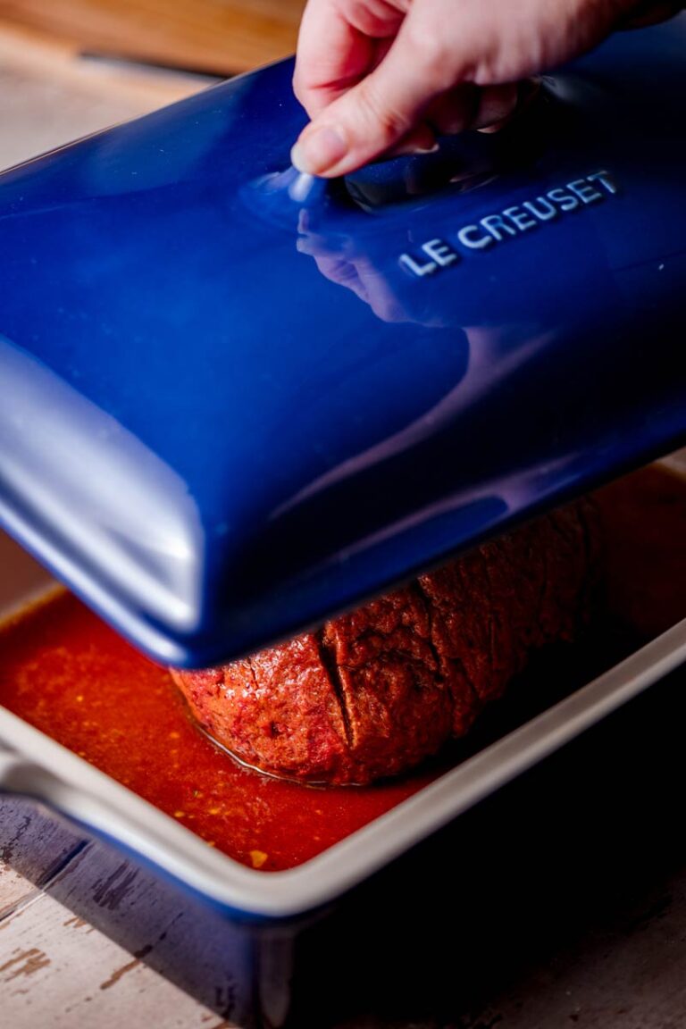 Vegan Ham with Marmalade Glaze (Seitan)