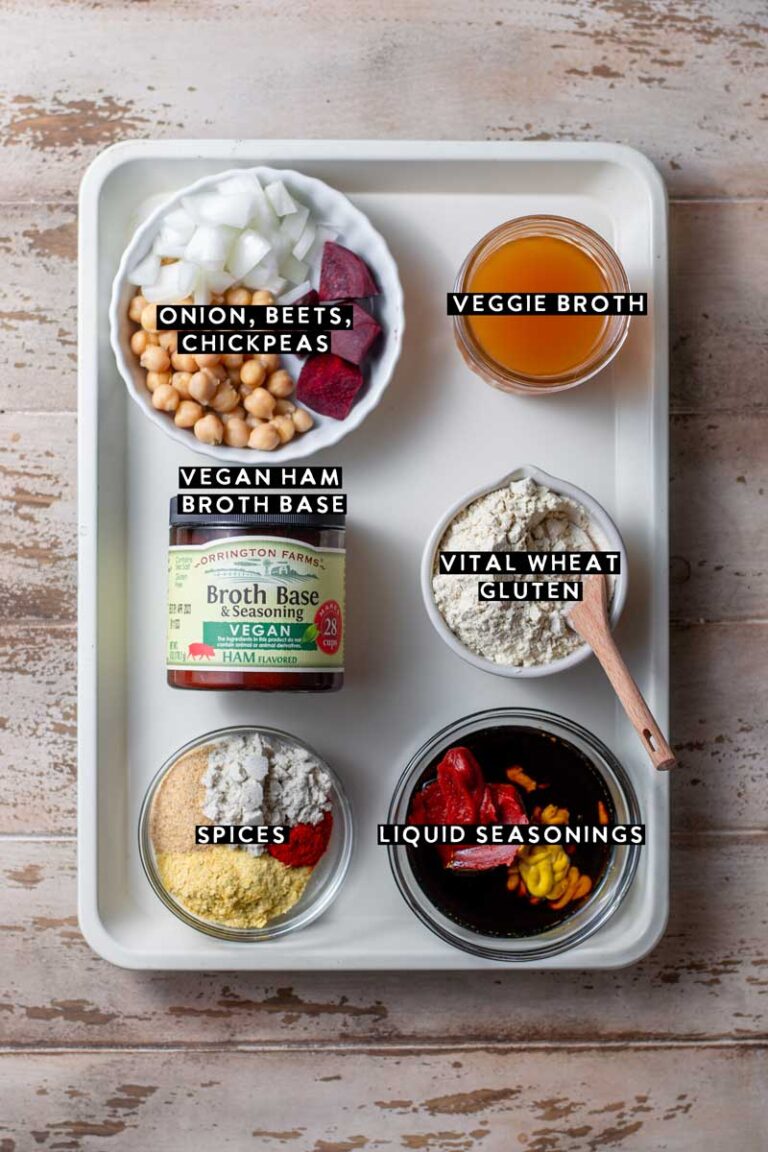 Vegan Ham with Marmalade Glaze (Seitan)