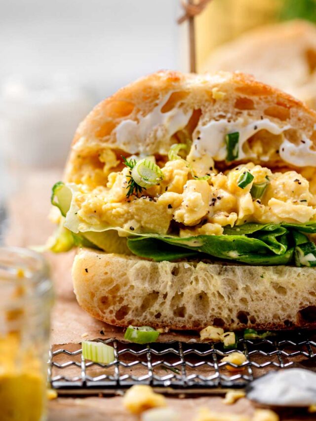 Easy Vegan Egg Salad thank you berry much
