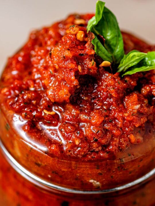 red pesto dressing Sun Dried Tomato Pesto {Red Pesto}
