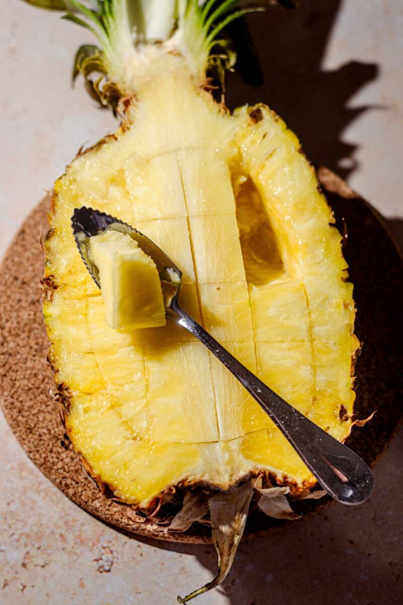 Teriyaki Fried Rice Pineapple Bowls