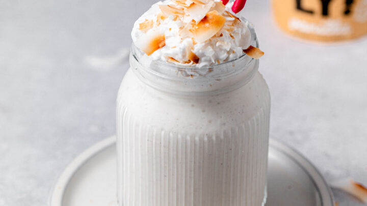 Creamy Coconut Milkshake Creamy Coconut Milkshake