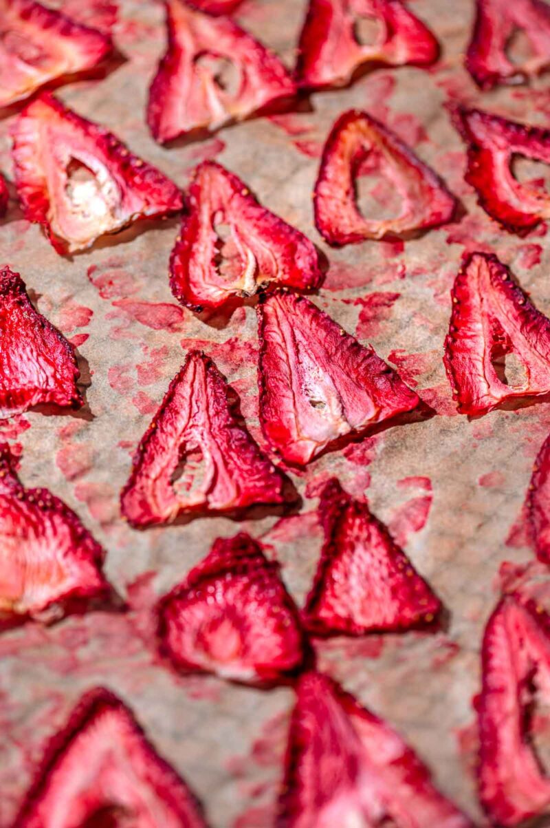 How to Dehydrate Strawberries in the Air Fryer or Oven