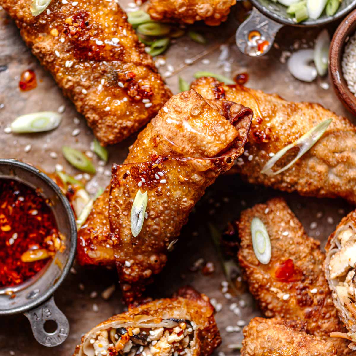 Chicken Egg Rolls, image size:1200x1200