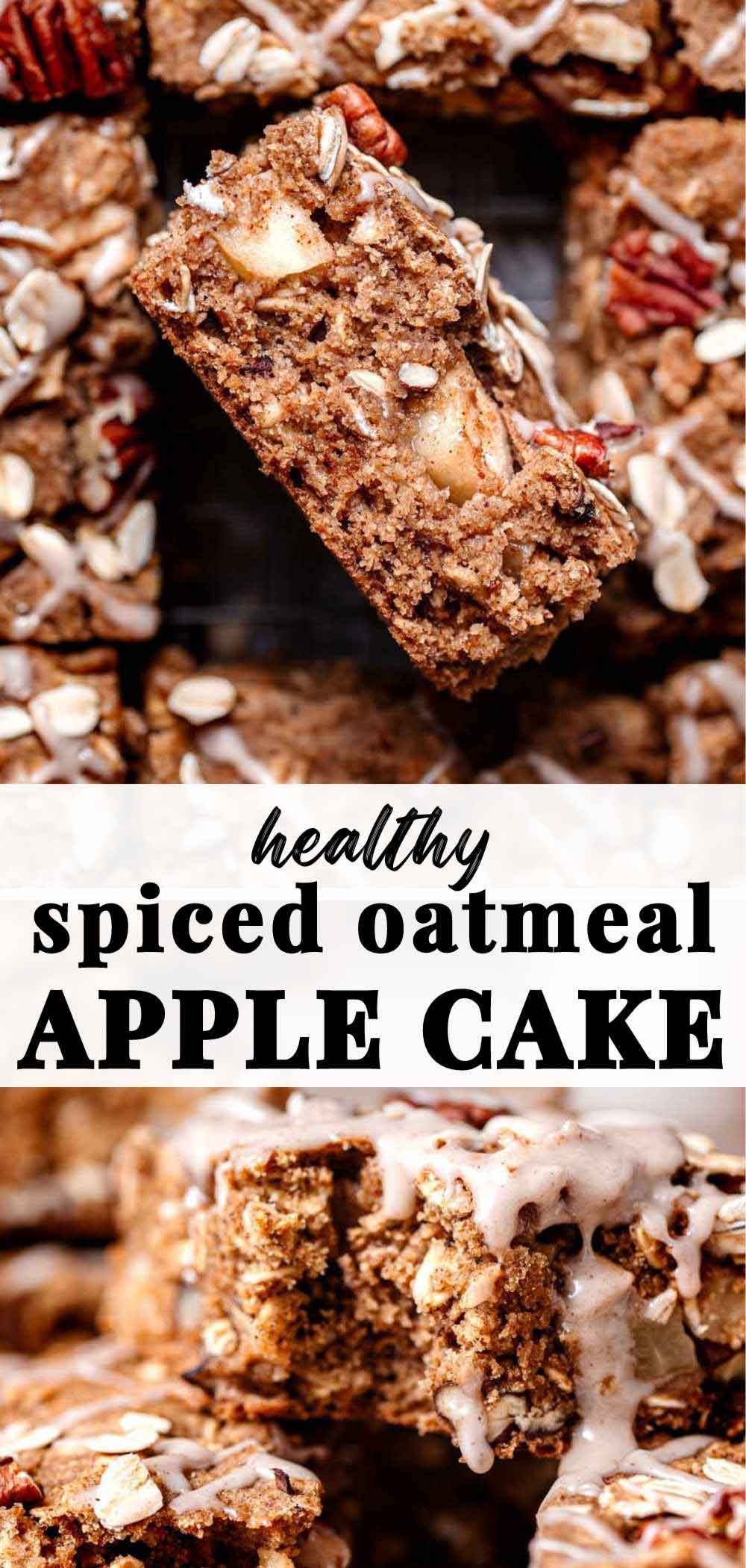 Apple Oatmeal Breakfast Cake {Vegan & Gluten Free}