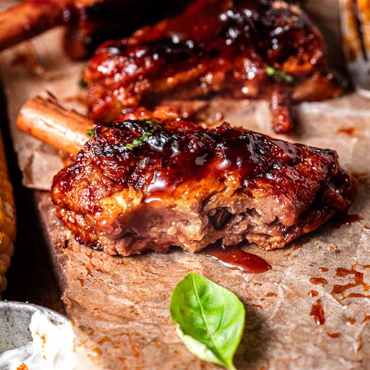 barbecue sauce seitan bbq ribs