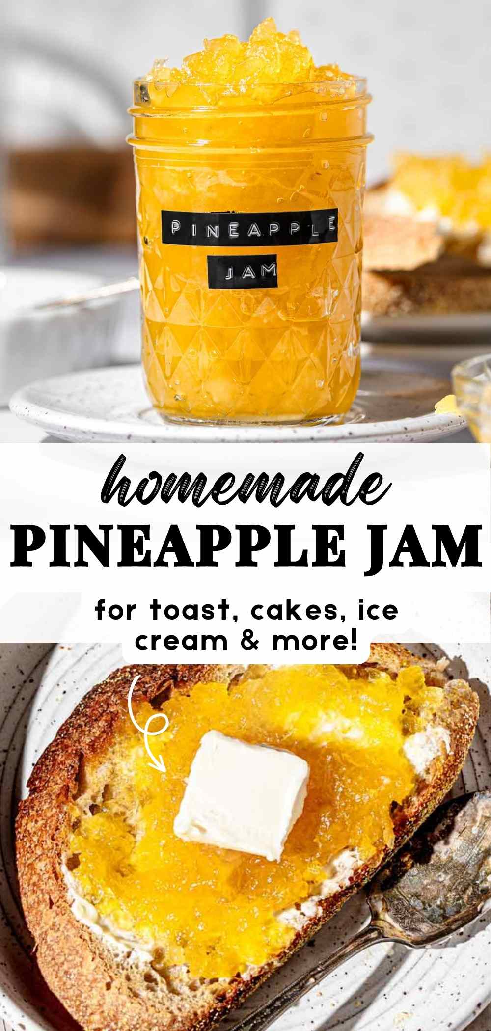 Pineapple Jam {Homemade Preserves}
