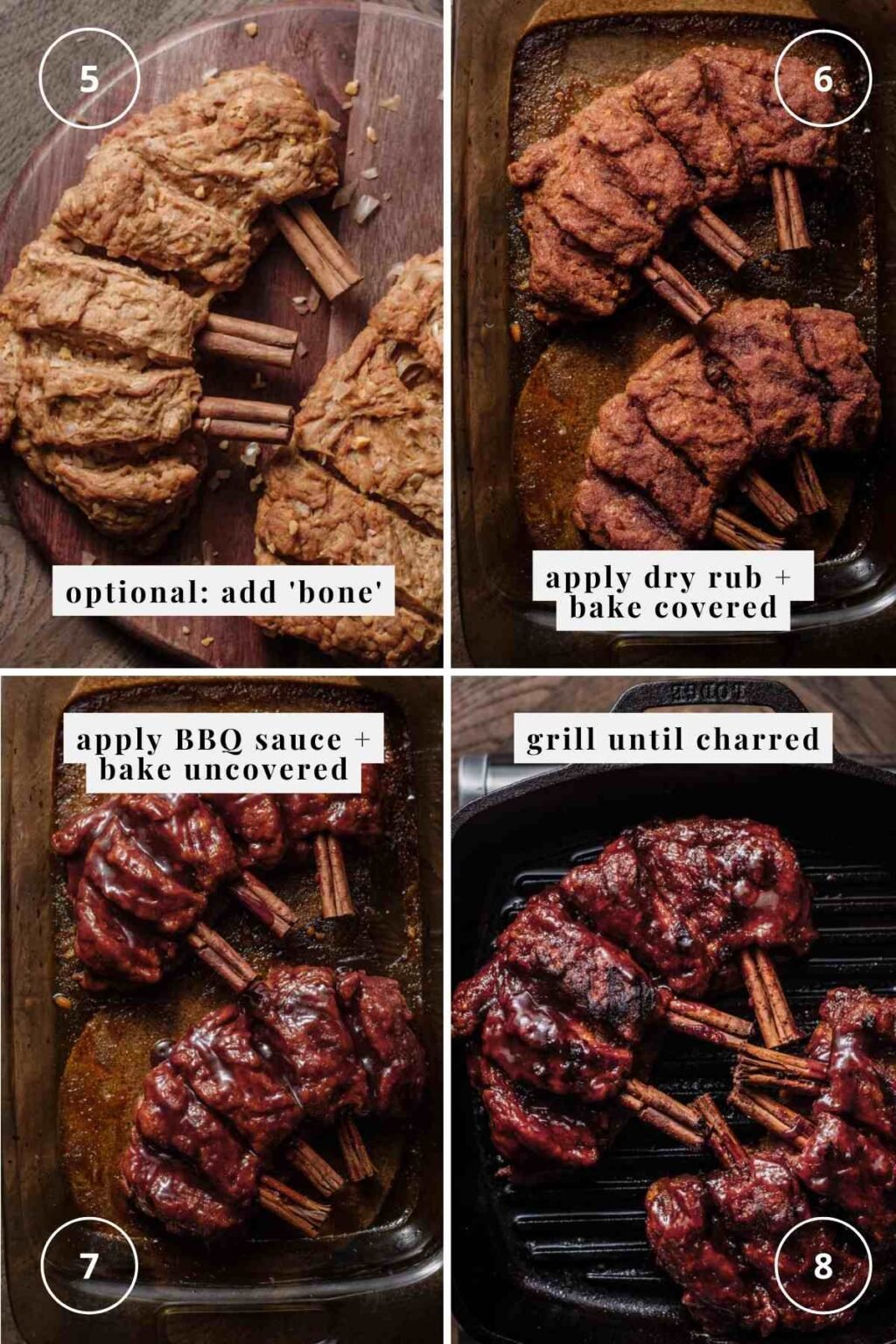 Sticky BBQ Vegan Ribs (Seitan Recipe)