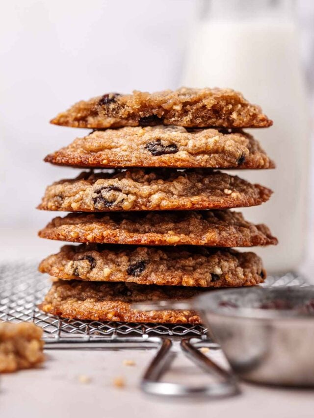 Oatmeal Raisin Cookies with Steel Cut Oats thank you berry much