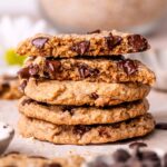 steel cut oatmeal cookies with chocolate chips.