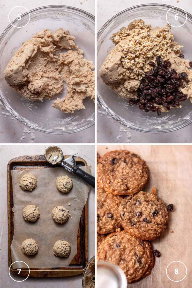 Steel Cut Oat Cookies