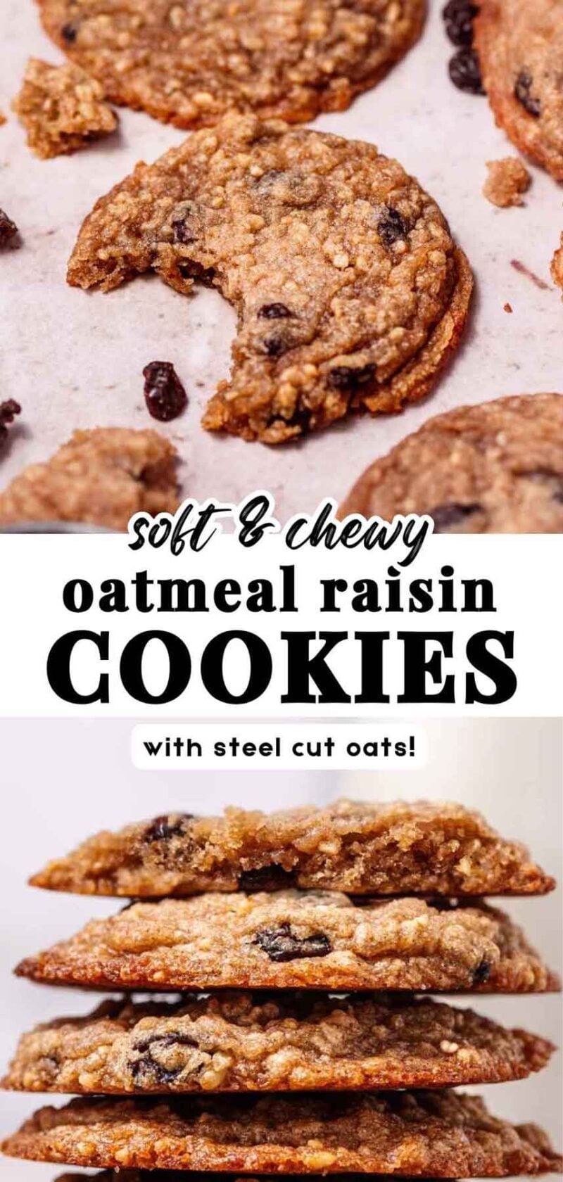 Steel Cut Oat Cookies