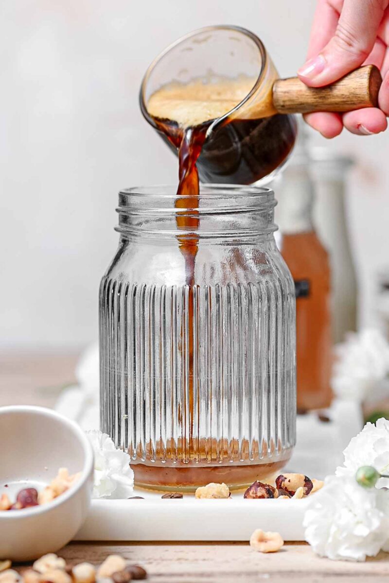 Iced Hazelnut Oatmilk Shaken Espresso