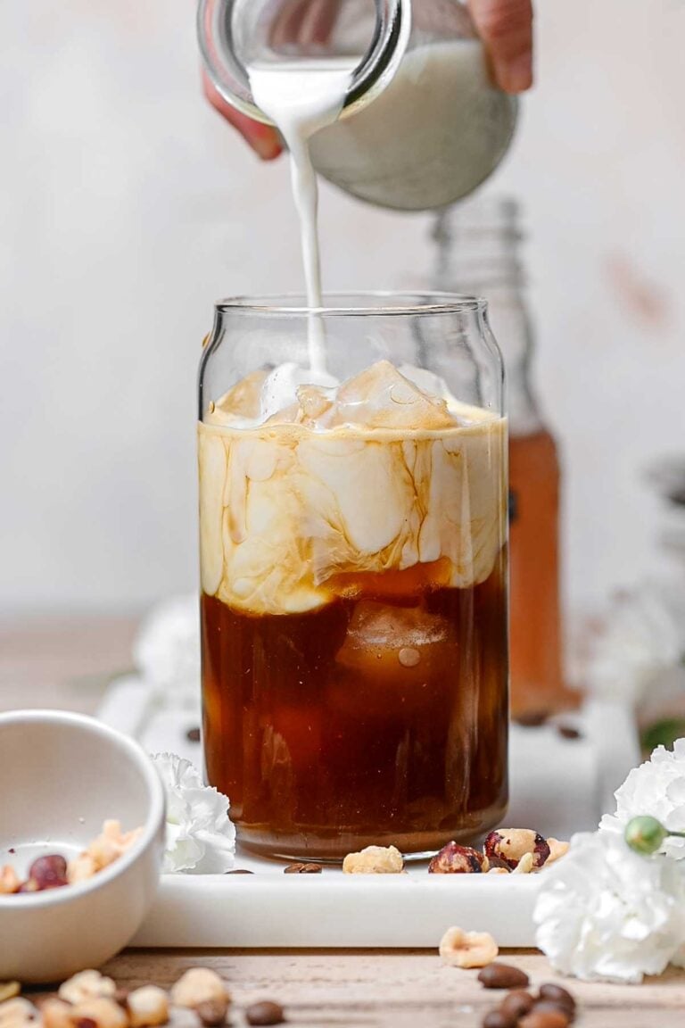 Iced Hazelnut Oatmilk Shaken Espresso