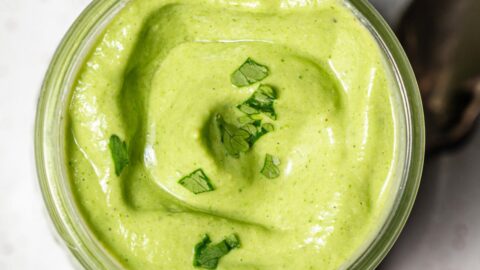 Creamy Avocado Green Goddess Dressing Creamy Avocado Green Goddess Dressing
