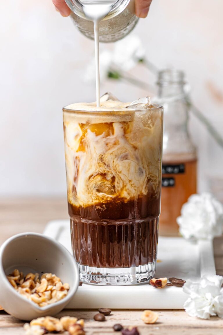Iced Hazelnut Oatmilk Shaken Espresso
