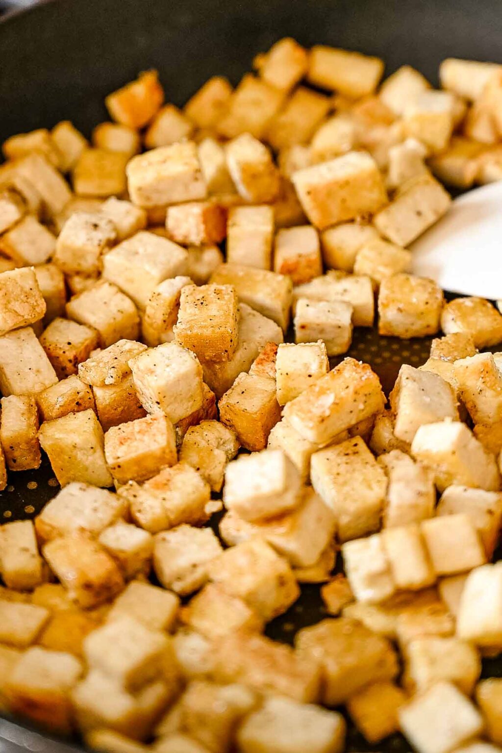 Sticky Sesame Ginger Tofu & Bell Pepper Stir Fry