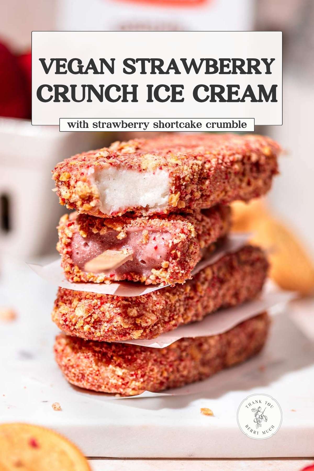 a pinterest pin for the ice cream bars.