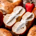 the best vegan cream cheese on a bagel.