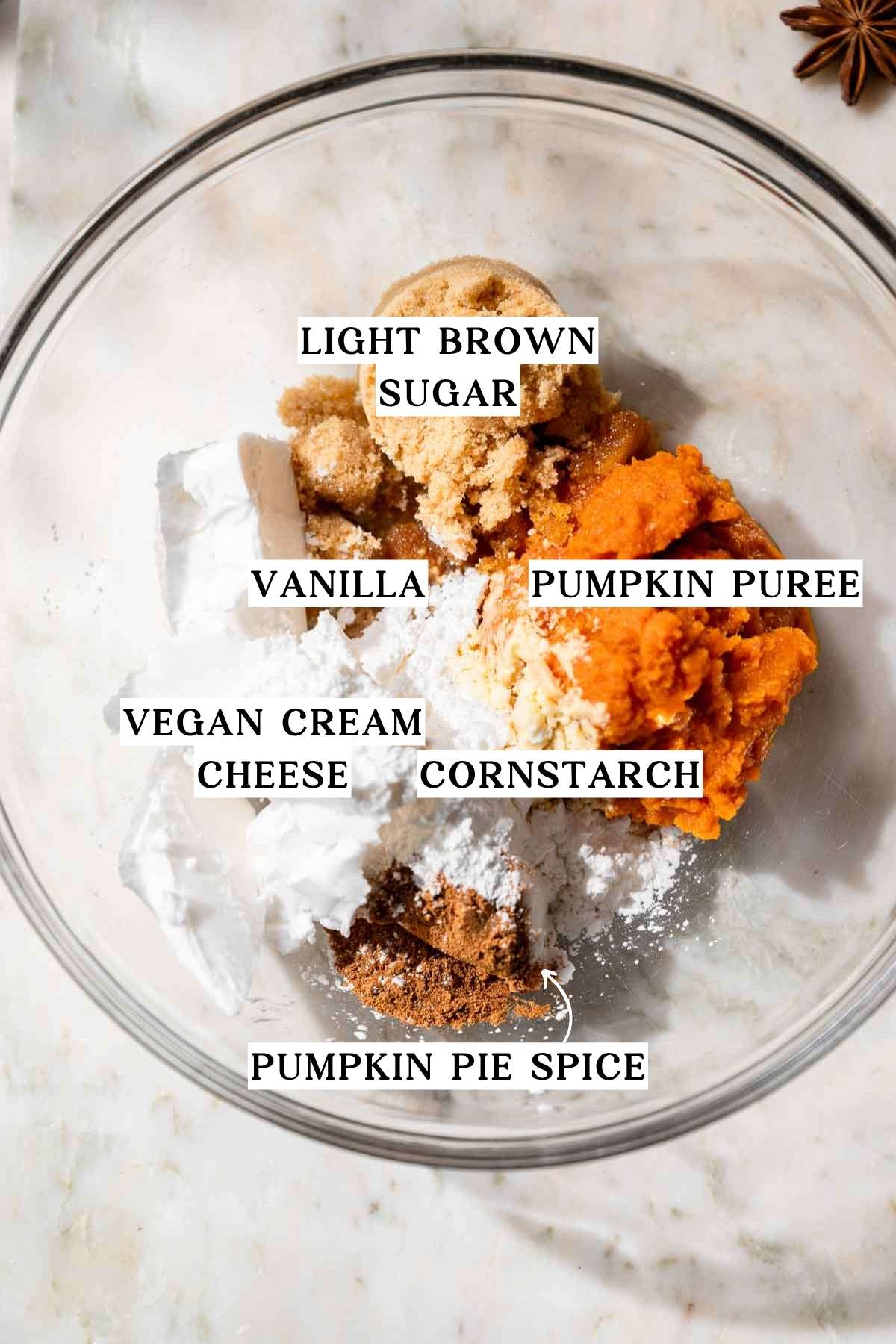 pumpkin cheesecake filling ingredients